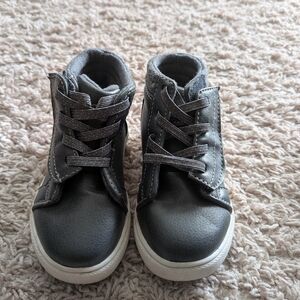 Wonder Nation Gray Toddler Boot, boys